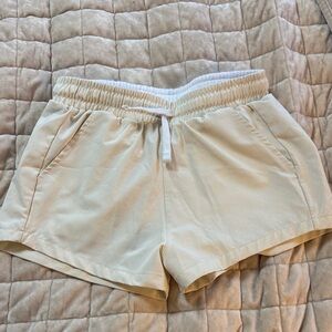 Kids Cadets Le Club Cream Drawstring Shorts